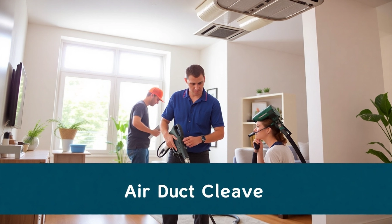 Air duct cleaning Salt Lake City services enhancing indoor air quality with professional technicians at work.